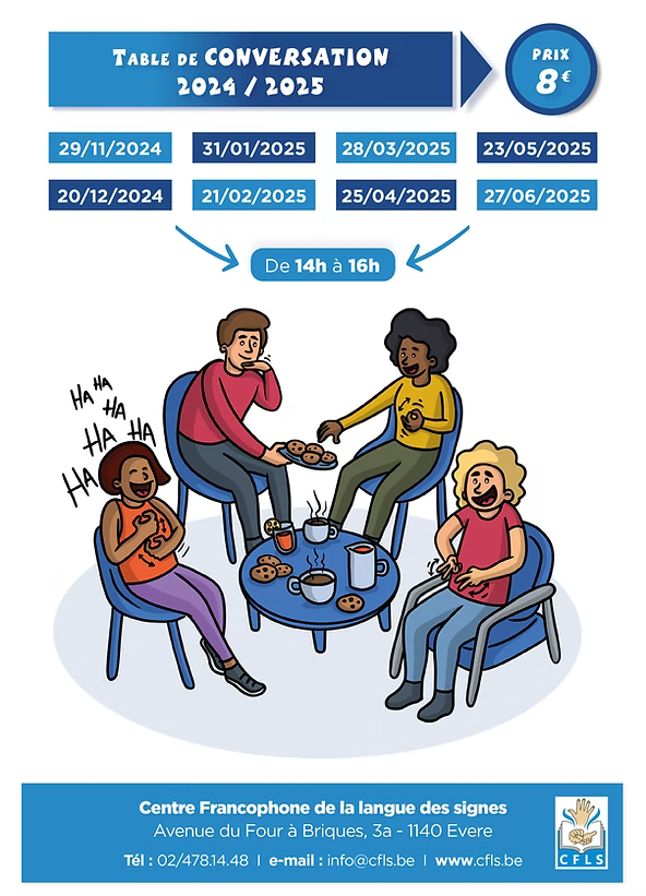 🤟​ Rejoignez notre Table de Conversation en Langue des Signes !